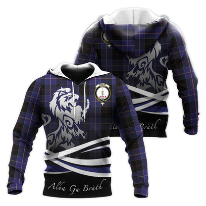 Printivon Dunlop Tartan Scottish Lion Hoodie