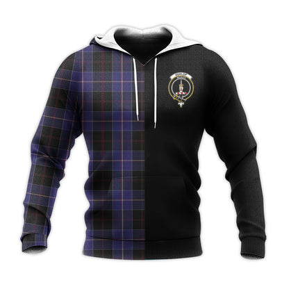 Printivon Dunlop Tartan Personalize Half Hoodie