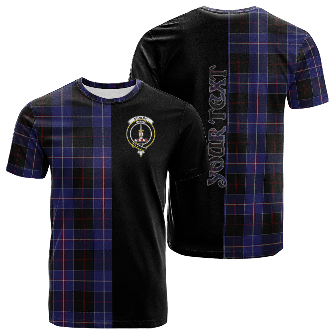 Printivon Dunlop Tartan Personalize Half T shirt