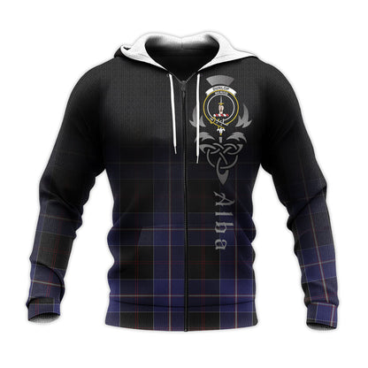 Printivon Dunlop Tartan Crest Alba Celtic Hoodie