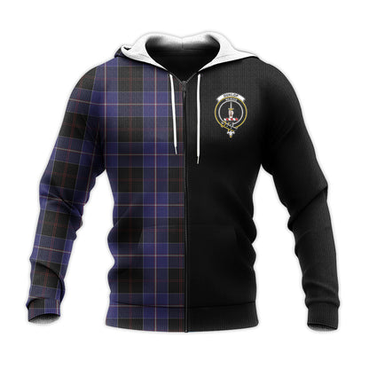 Printivon Dunlop Tartan Personalize Half Hoodie