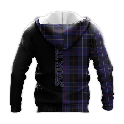Printivon Dunlop Tartan Personalize Half Hoodie
