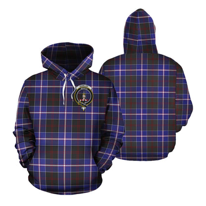 Printivon Dunlop Modern Tartan Hoodie