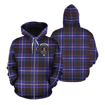 Printivon Dunlop Modern Tartan Hoodie