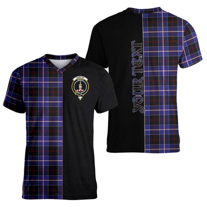 Printivon Dunlop Modern Tartan Personalize Half T shirt