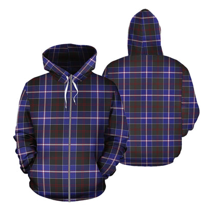 Printivon Dunlop Modern Tartan Hoodie