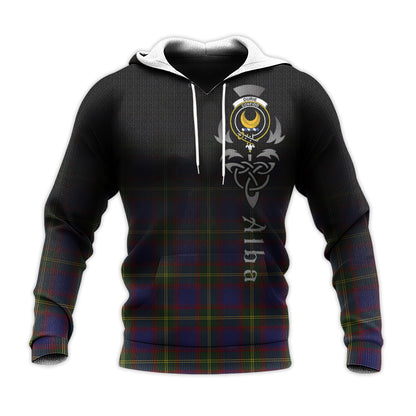 Printivon Durie Tartan Crest Alba Celtic Hoodie