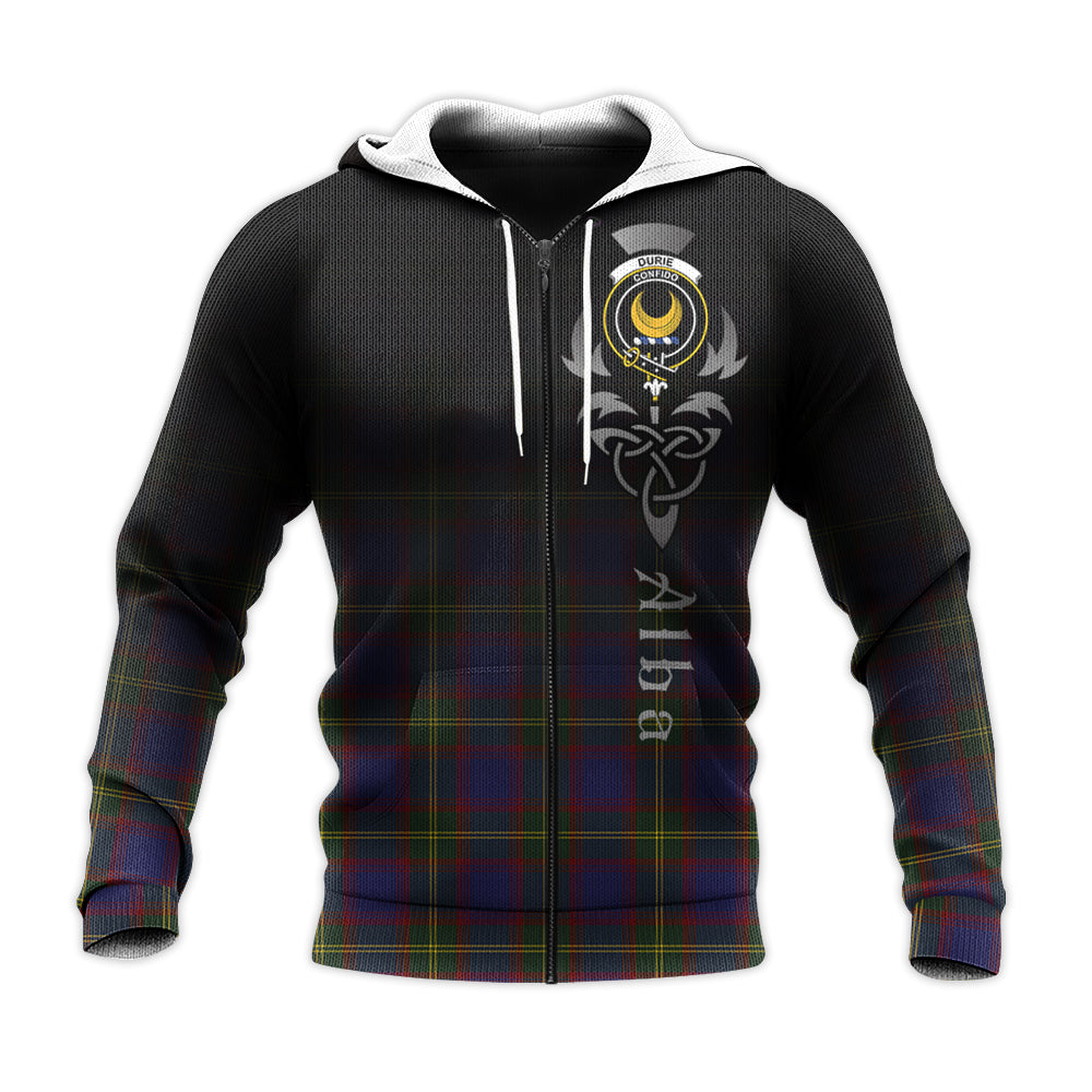 Printivon Durie Tartan Crest Alba Celtic Hoodie