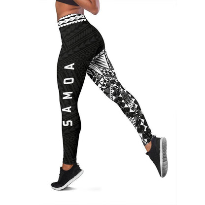 Samoa Polynesian 1st Leggings White A6