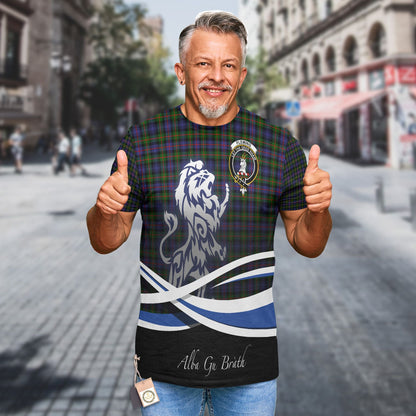 Printivon Fleming Clan Crest Alba Gu Brath T Shirt Scotland Gift