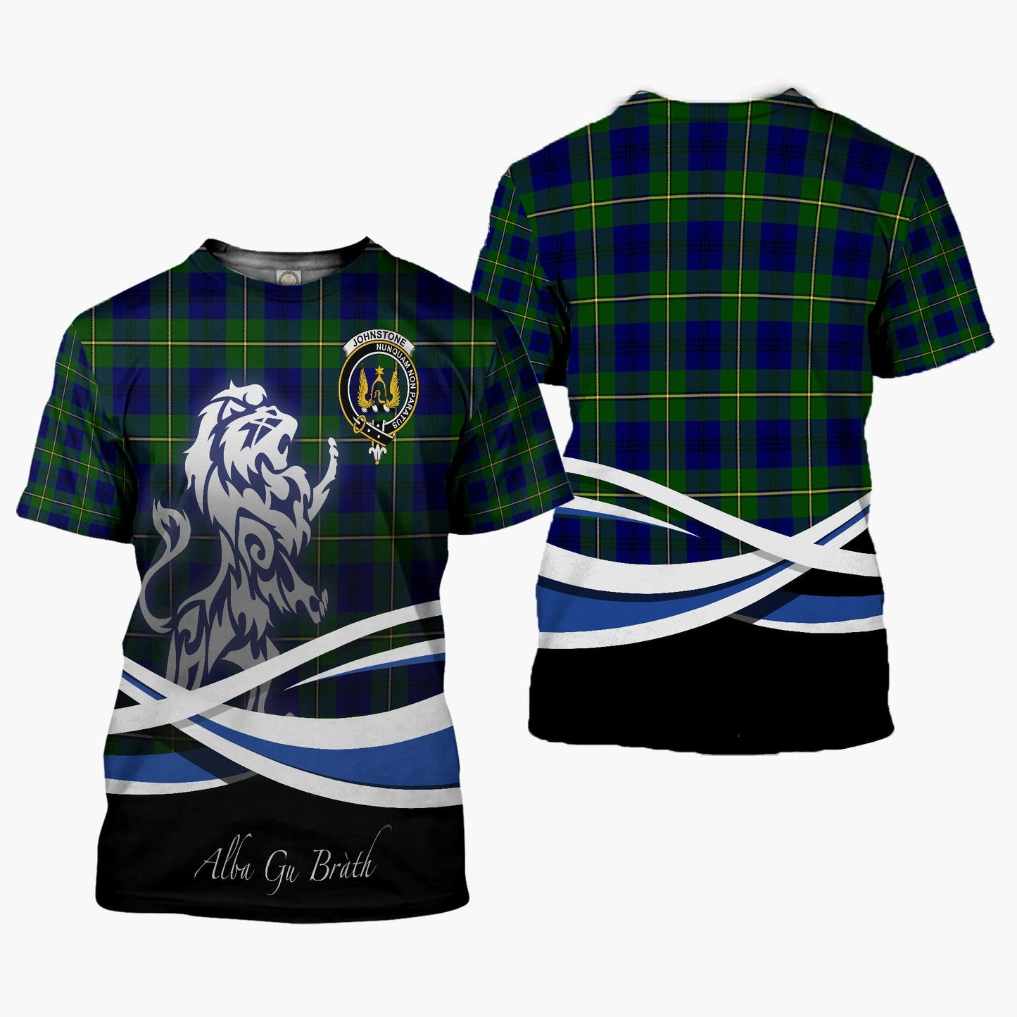Printivon Johnstone Clan Crest Alba Gu Brath T Shirt Scotland Gift