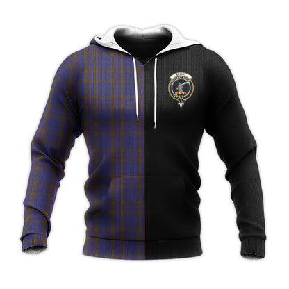 Printivon Elliot Tartan Personalize Half Hoodie