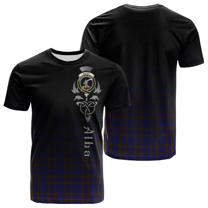 Printivon Elliot Tartan Crest Alba Celtic T Shirt