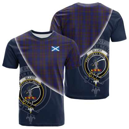 Printivon Elliot Tartan Scottish Crest T Shirt