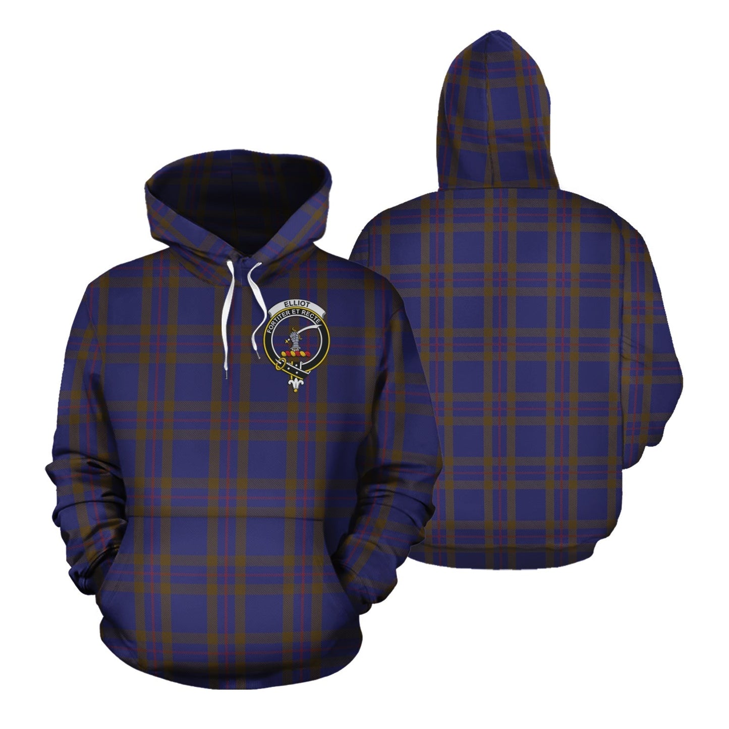 Printivon Elliot Tartan Hoodie