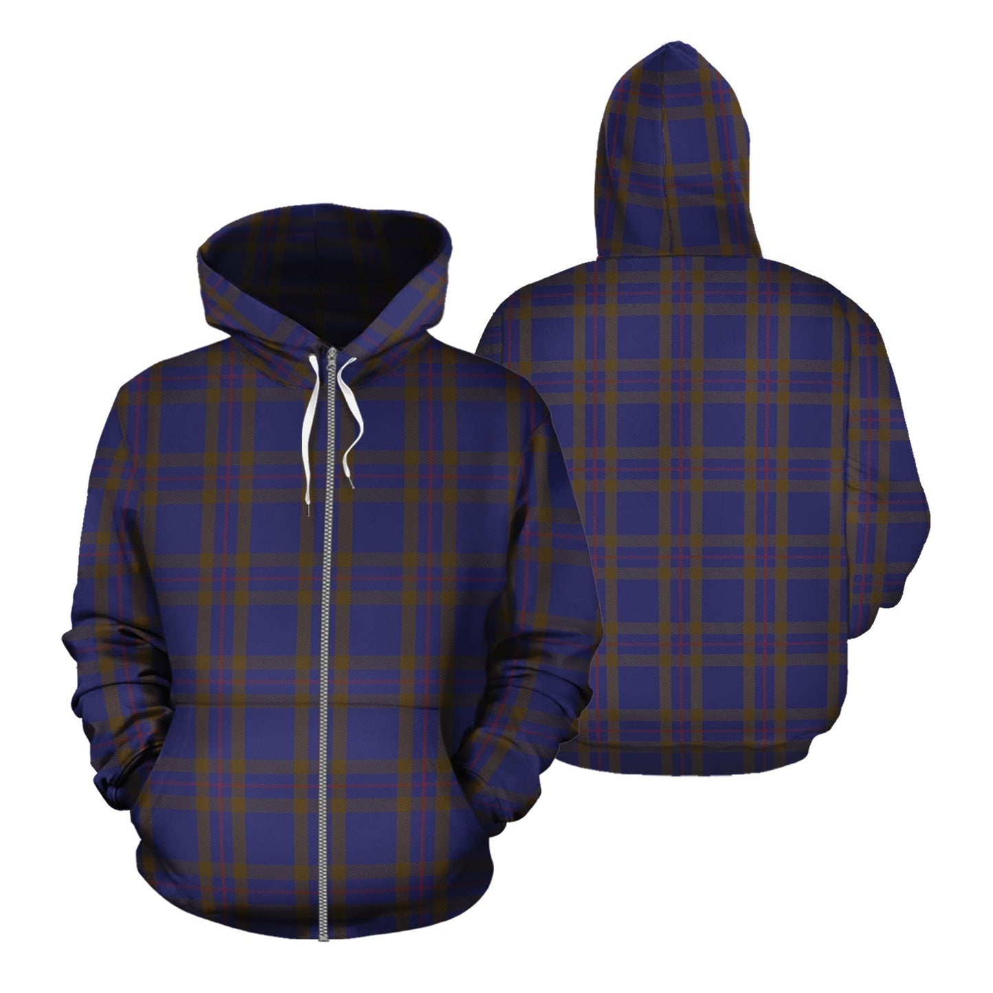 Printivon Elliot Tartan Hoodie