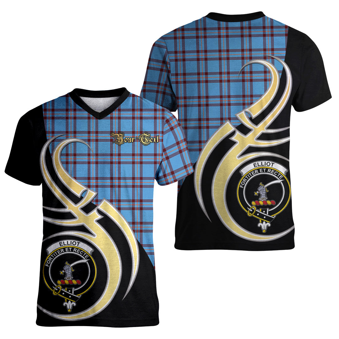 Printivon Elliot Ancient Tartan Crest Believe In Me T Shirt