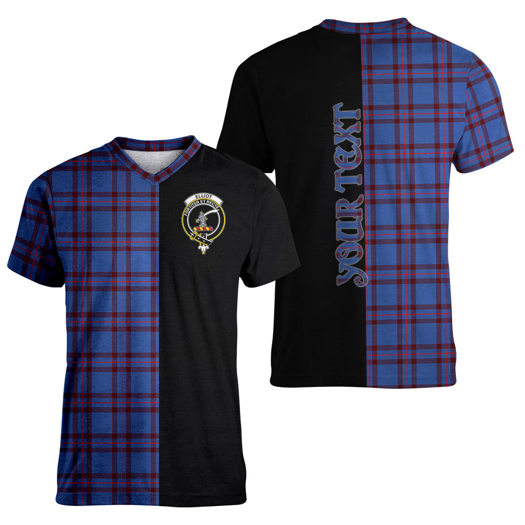 Printivon Elliot Modern Tartan Personalize Half T shirt