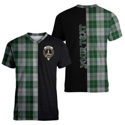 Printivon Erskine Green Tartan Personalize Half T shirt