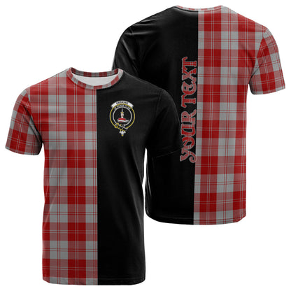 Printivon Erskine Red Tartan Personalize Half T shirt