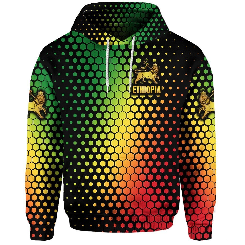 Ethiopia Lion Of Judah Hoodie Original Vibes