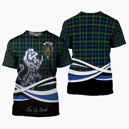 Printivon MacKenzie Clan Crest Alba Gu Brath T Shirt Scotland Gift
