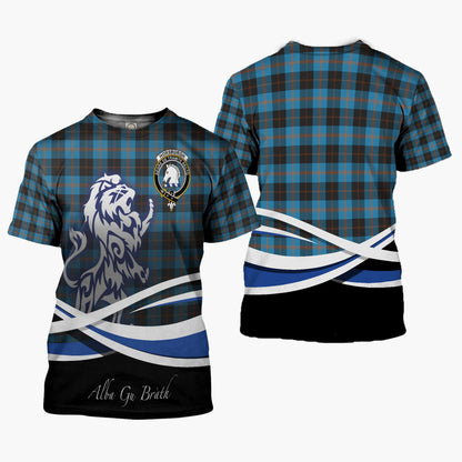 Printivon Horsburgh Clan Crest Alba Gu Brath T Shirt Scotland Gift