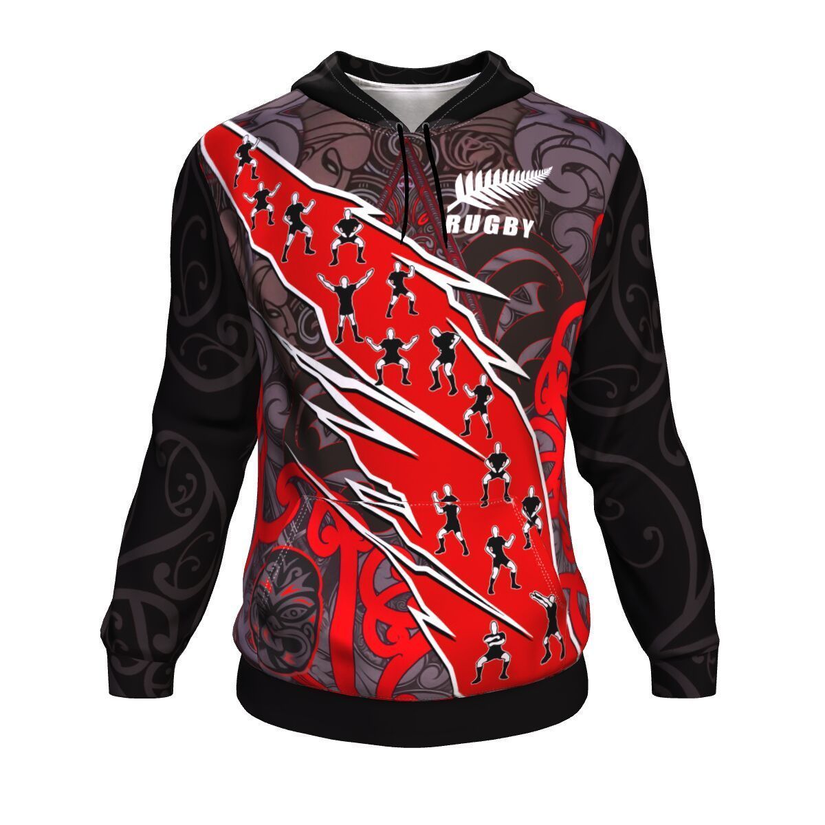 New Zealand Maori Rugby Hoodie