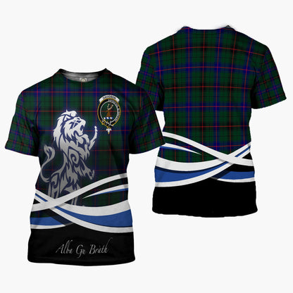 Printivon Davidson Clan Crest Alba Gu Brath T Shirt Scotland Gift