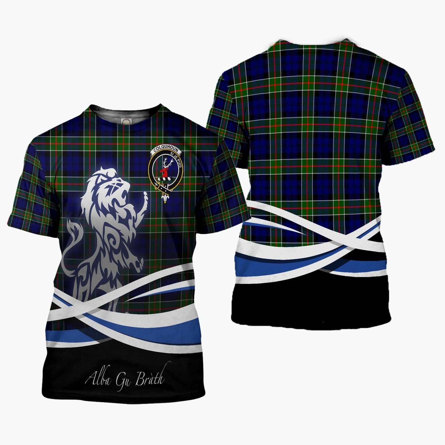 Printivon Colquhoun Clan Crest Alba Gu Brath T Shirt Scotland Gift