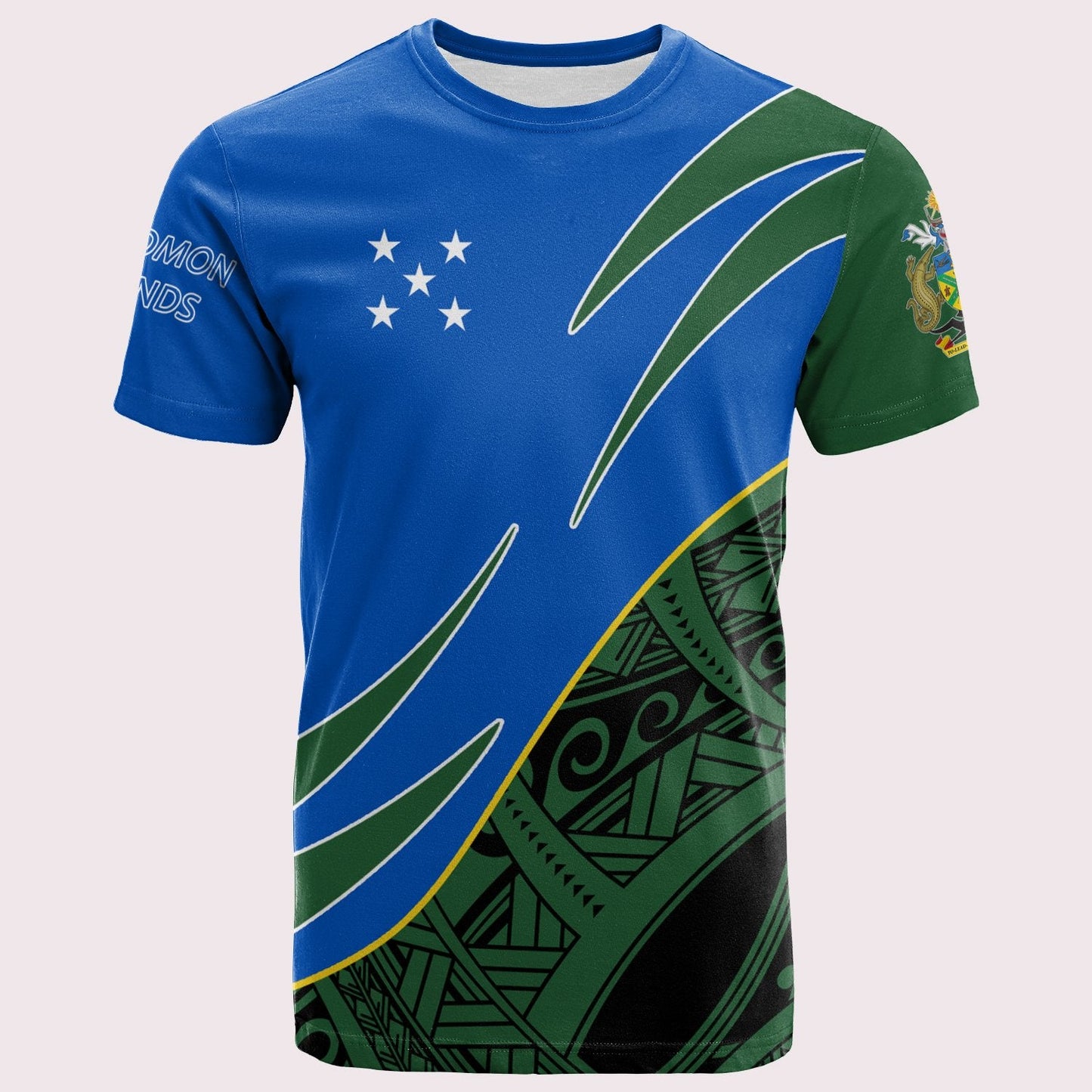 Solomon Islands T Shirt Symmetrical Lines