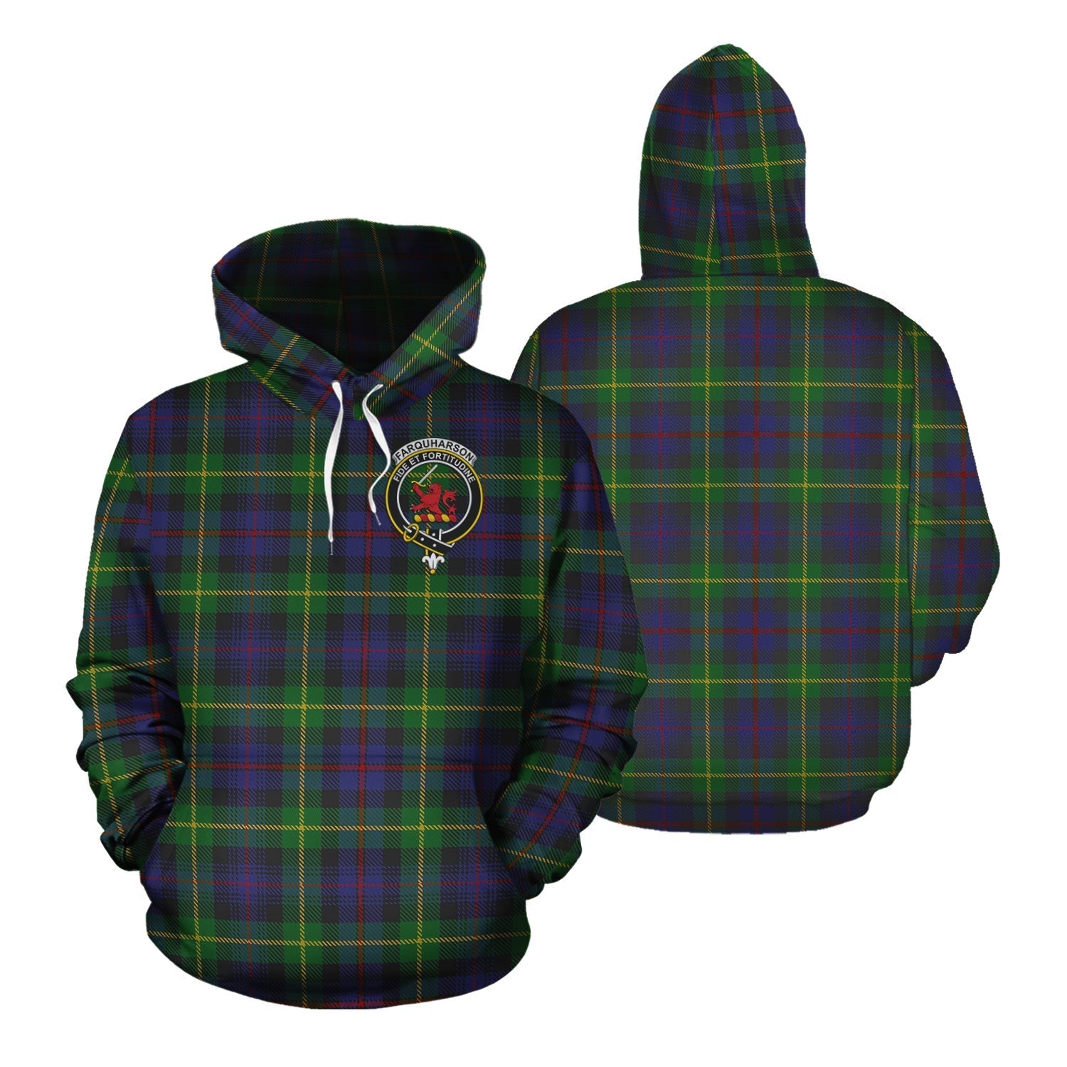 Printivon Farquharson Tartan Hoodie