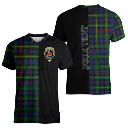 Printivon Farquharson Tartan Personalize Half T shirt