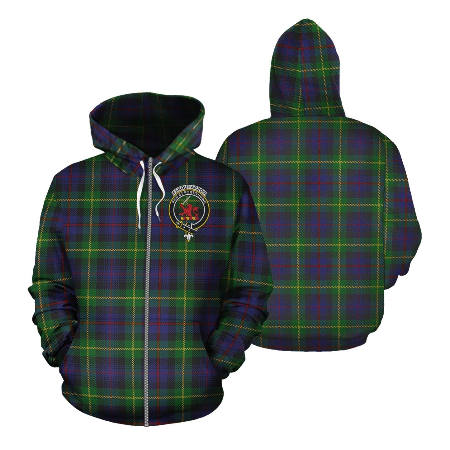 Printivon Farquharson Tartan Hoodie