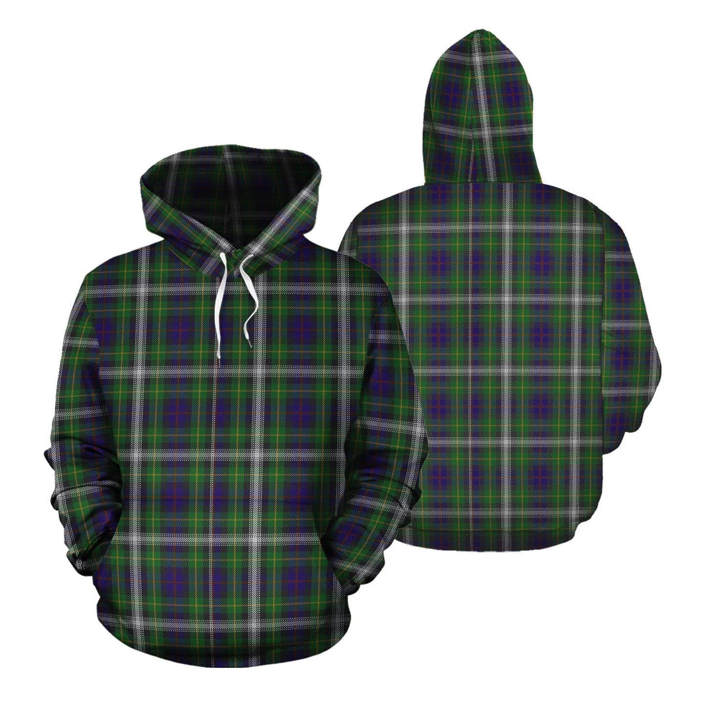 Printivon Farquharson Dress Tartan Hoodie