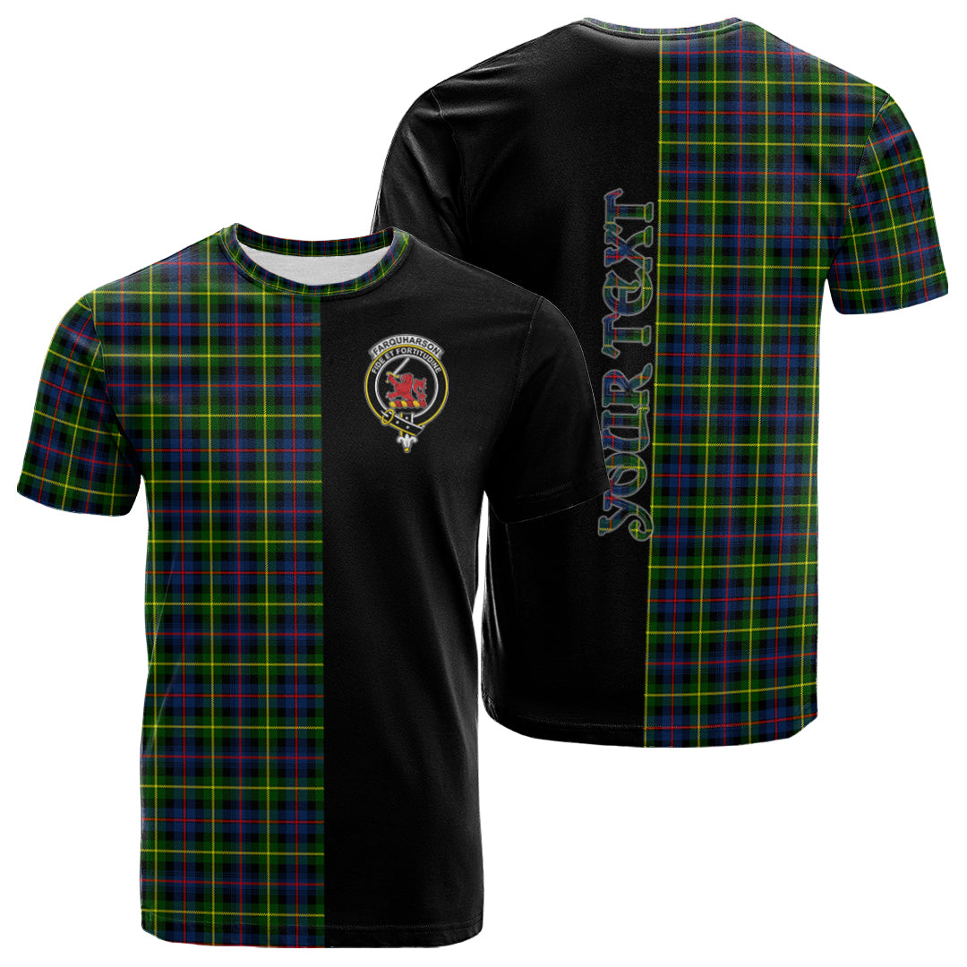 Printivon Farquharson Modern Tartan Personalize Half T shirt