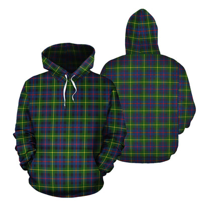 Printivon Farquharson Modern Tartan Hoodie