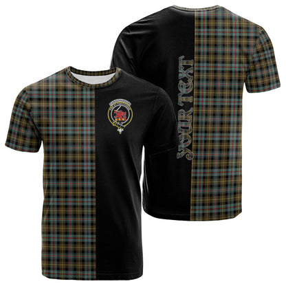 Printivon Farquharson Weathered Tartan Personalize Half T shirt