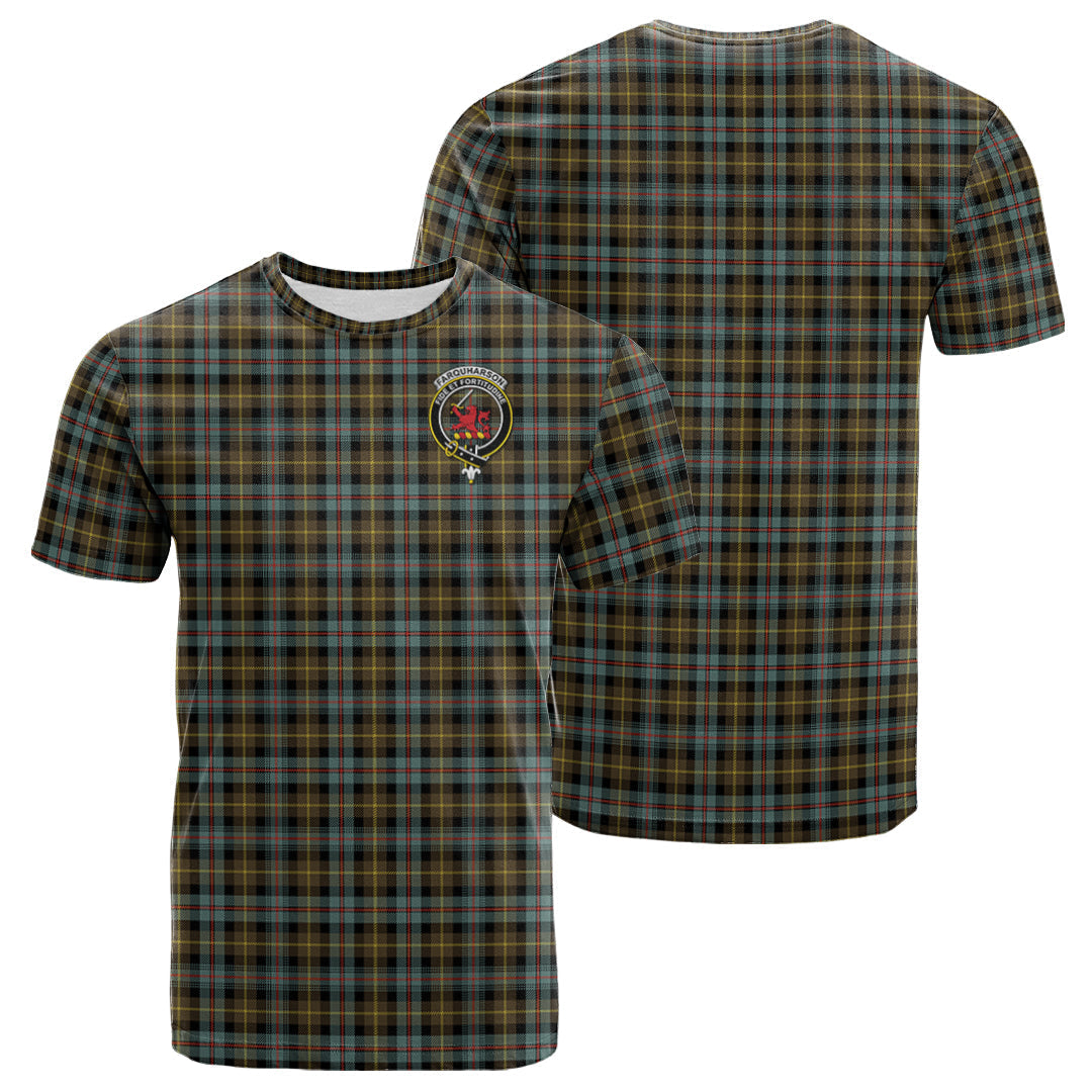 Printivon Farquharson Weathered Tartan T Shirt