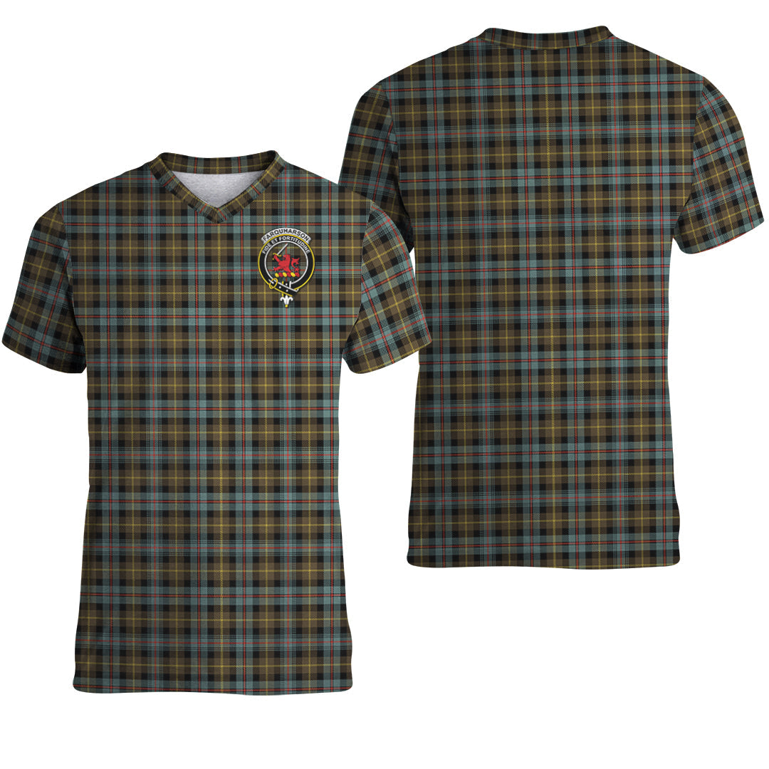 Printivon Farquharson Weathered Tartan T Shirt