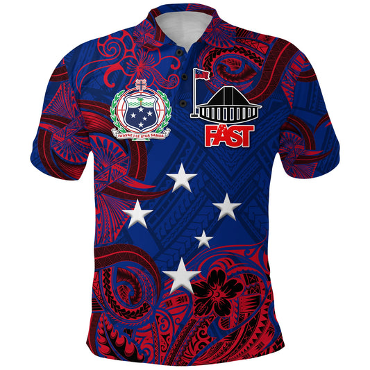Samoa FAST Party Polo Shirt Unique Style - NO.1