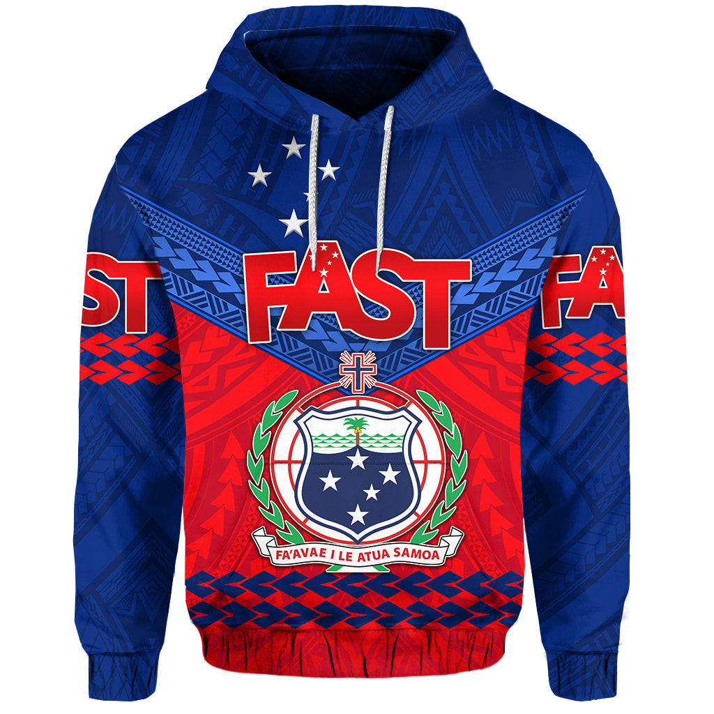 ( Personalised) Samoa FAST Party Hoodie Simple Style