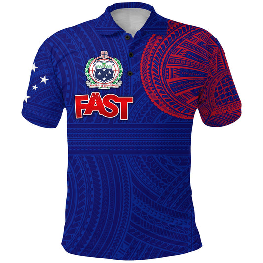 Samoa FAST Party Polo Shirt Original Style
