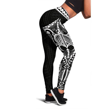 Samoa Polynesian 1st Leggings White A6