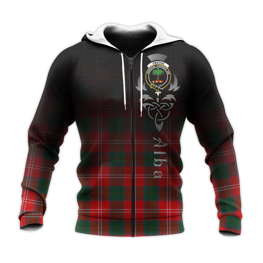 Printivon Fenton Tartan Crest Alba Celtic Hoodie
