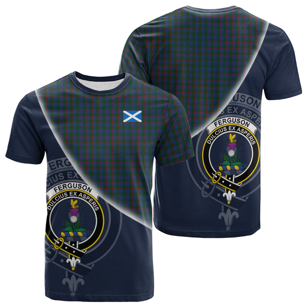 Printivon Ferguson Tartan Scottish Crest T Shirt
