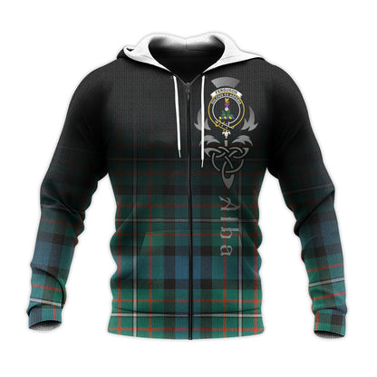 Printivon Ferguson Ancient Tartan Crest Alba Celtic Hoodie