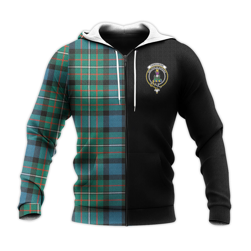 Printivon Ferguson Ancient Tartan Personalize Half Hoodie