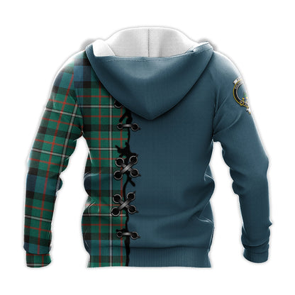 Printivon Ferguson Ancient Tartan Hoodie Lion Rampant And Celtic Thistle Style
