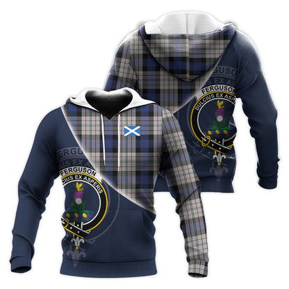 Printivon Ferguson Dress Tartan Scottish Crest Hoodie